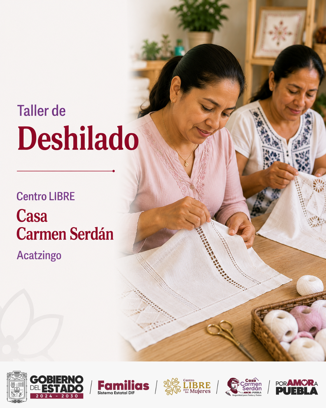 Taller de Deshilado