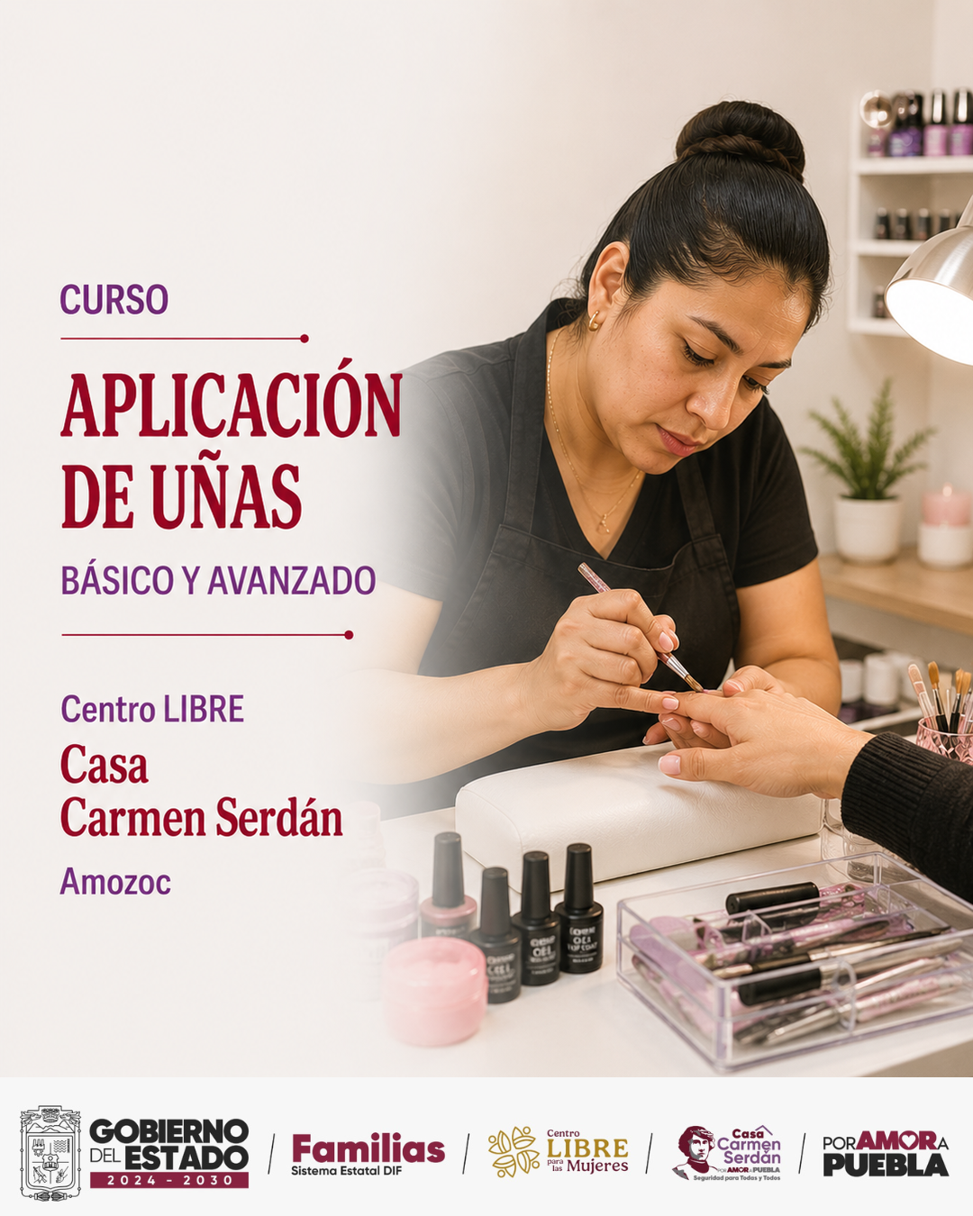 Aplicación de Uñas