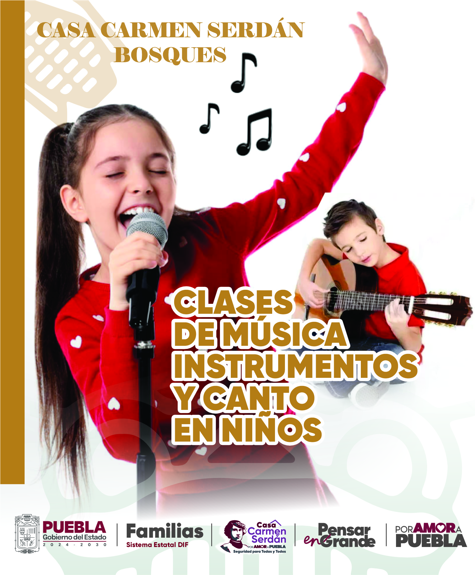 TALLER DE MÚSICA, INSTRUMENTOS Y CANTO