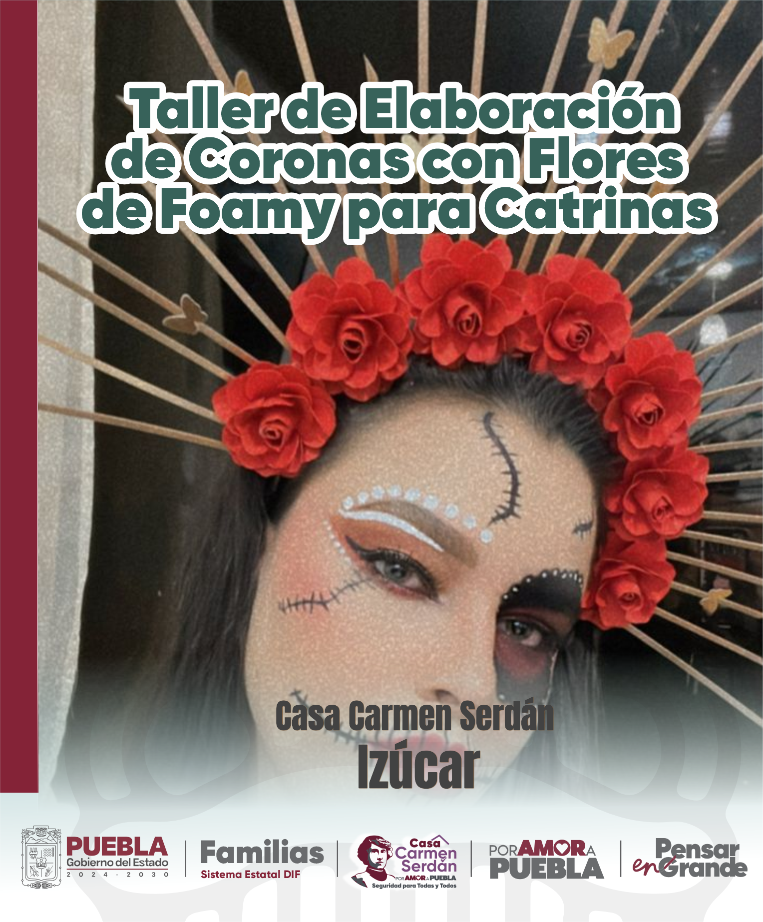 ELABORACIÓN DE CORONAS PARA CATRINAS