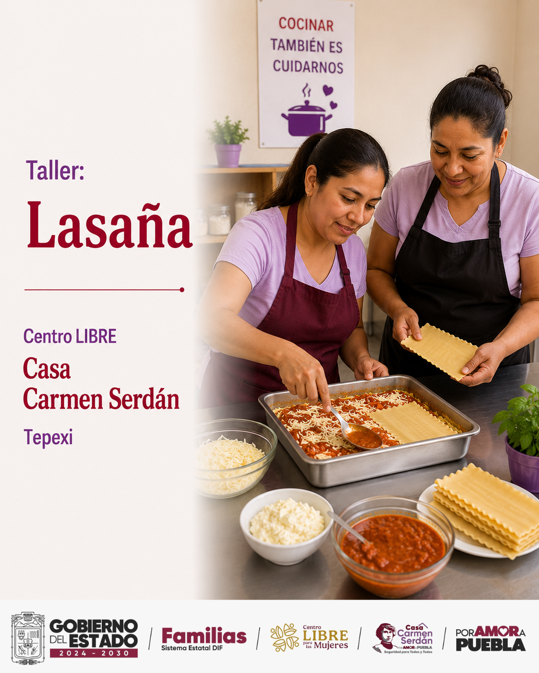 Tallerde Lasaña