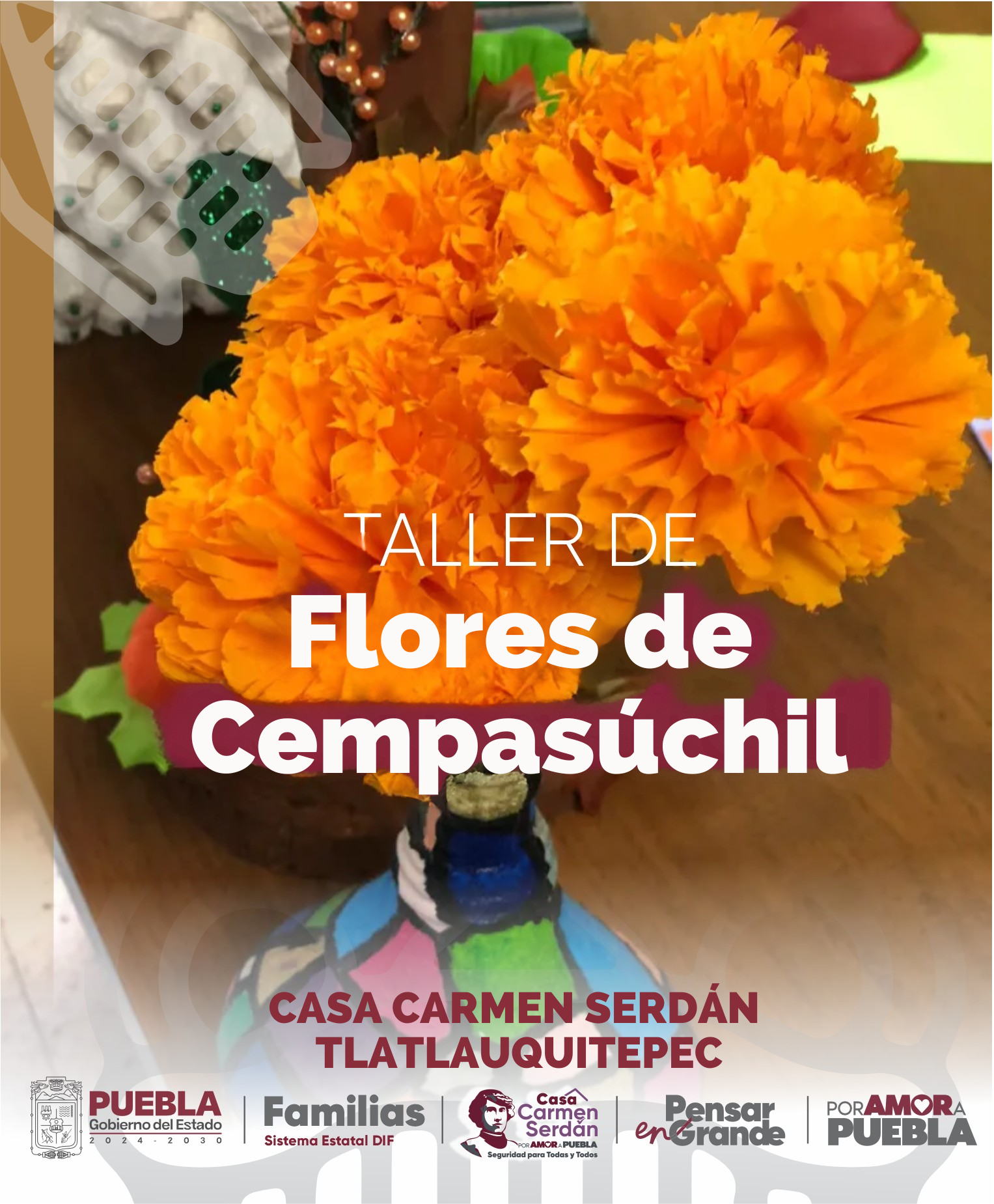 FLORES DE CEMPASÚCHIL